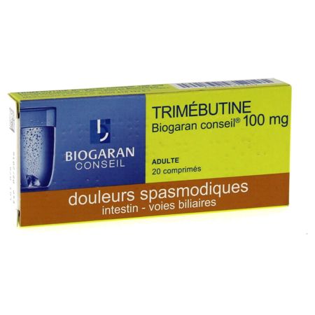 TRIMEBUTINE BIOGARAN CONSEIL 100 mg : prix, notice, effets ...