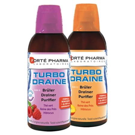 Forté pharma minceur turbodraine thé pêche 500ml