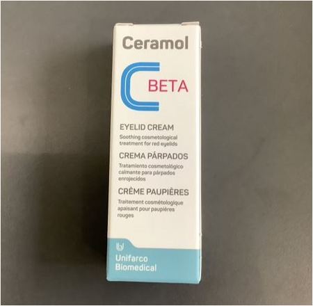 Unifarco Céramol Beta Crème Yeux Paupières, 10ml