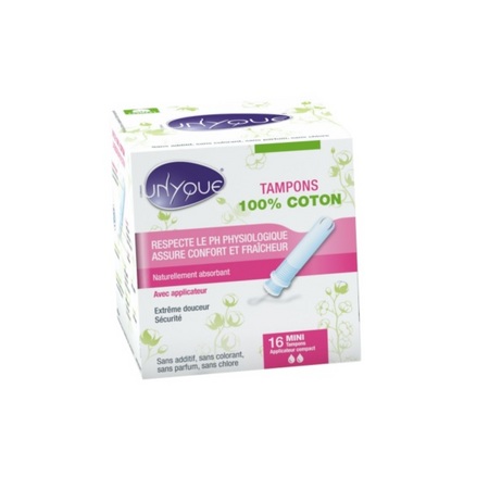 Unyque Tampons Mini Avec Applicateur, 16 tampons