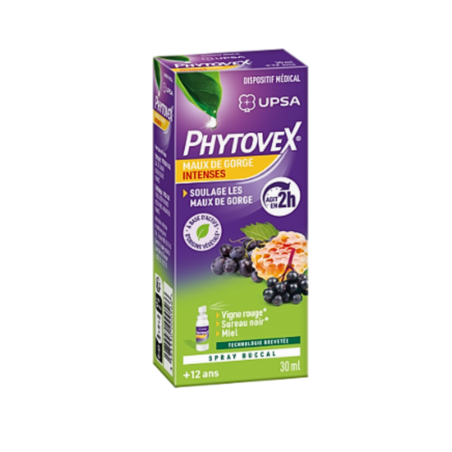 UPSA Phytovex Spray Maux de Gorge Intenses, 30 ml