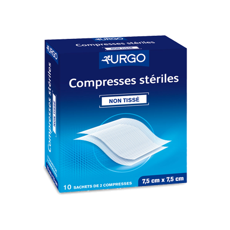 Urgo compresse nt 7,5 cm x 7,5 cm, 2 x 50