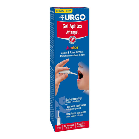 Urgo Gel Aphtes Junior dès 3 ans, 12 ml