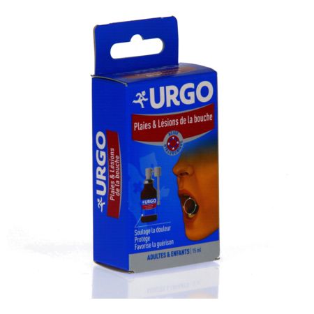 Urgo plaies lesions spray buccal, 15 ml