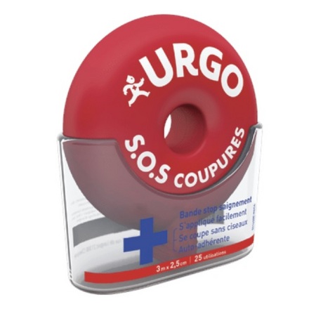 Urgo SOS Coupure bande 3 m x 2.5 cm