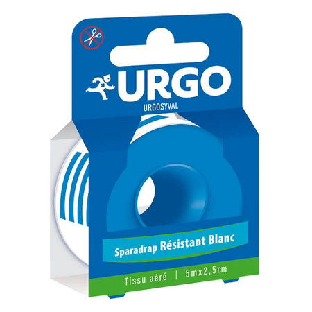 Urgo Urgosyval sparadrap blanc 5m x 2,5 cm