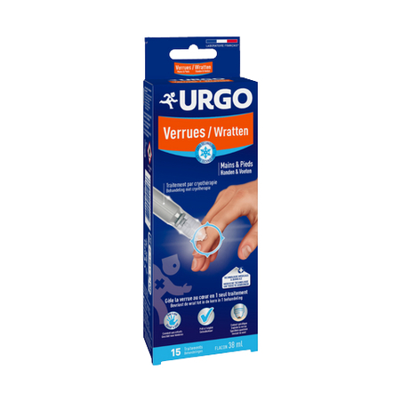 Urgo Verrues mains et pieds cryothérapie, 38 ml