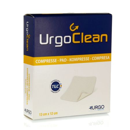 Urgoclean compresse hydrocolloide 13 cm x 12 cm, x 16