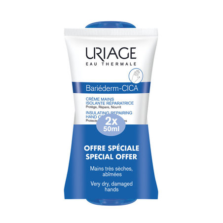 Uriage Bariederm-CICA Crème Mains, 2 x 50 ml