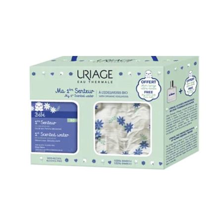 Uriage Bébé Coffret 1ère Senteur avec Langes