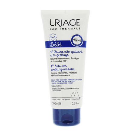 Uriage Bébé Xémose 1er Baume Oléo-Apaisant Anti-Grattage, 200 ml