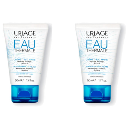 Uriage crème d'eau mains lot 2