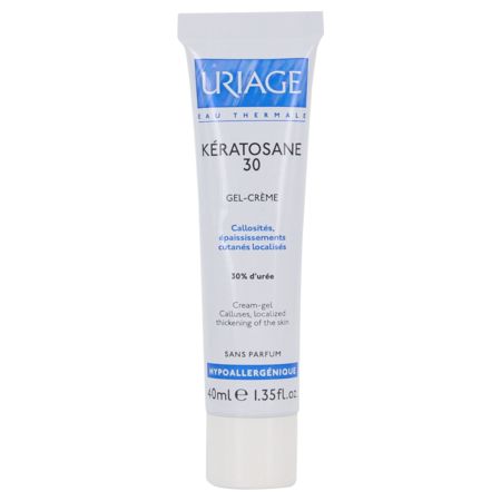 Uriage keratosane 30 gélules crème corps, 40 ml de gel dermique