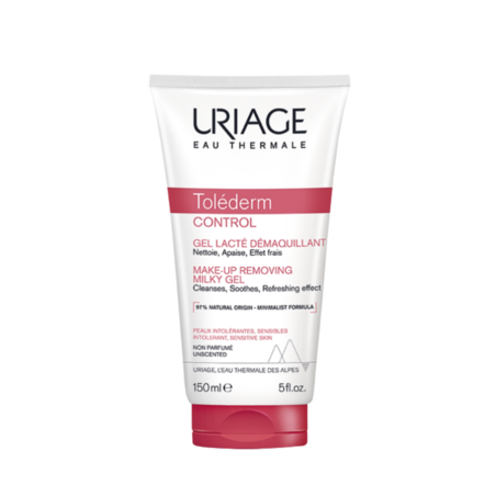 Uriage Tolederm Control Gel Lacté Démaquillant, 150 ml