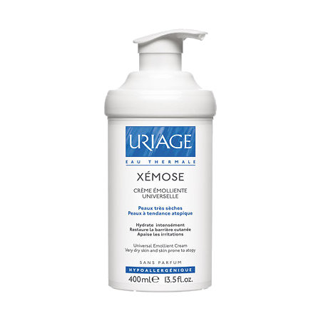 Uriage xémose crème emolliente universelle flacon pompe 400ml