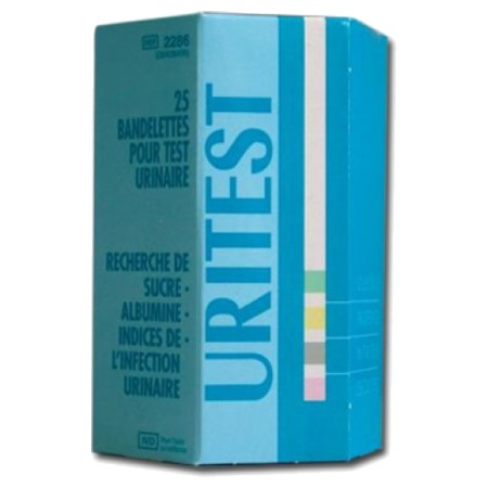 Uritest bandelette reactive, x 25