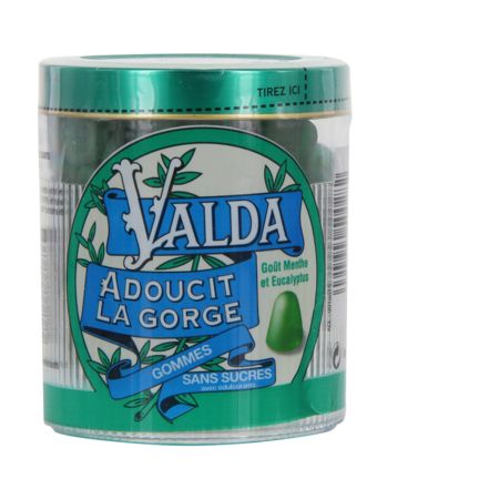 Valda gomme menthe sans sucre, x 160