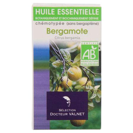 Valnet he bergamote bio, 10 ml d'huile essentielle