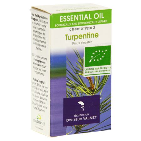 Valnet he terebenthine bio, 10 ml d'huile essentielle