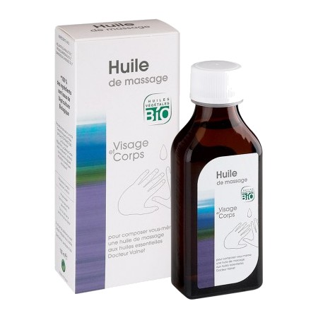 Valnet huile massage bio, 100 ml