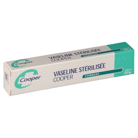 Vaseline sterilisee cooper, 20 g de pommade