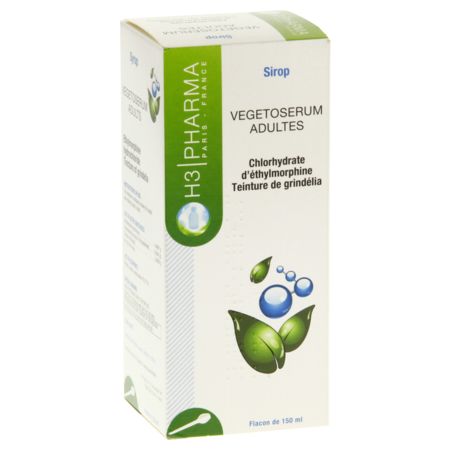 Vegetoserum adultes, flacon de 150 ml de sirop