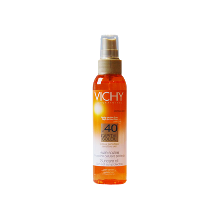 Vichy capital soleil huile solaire spf40 125 ml