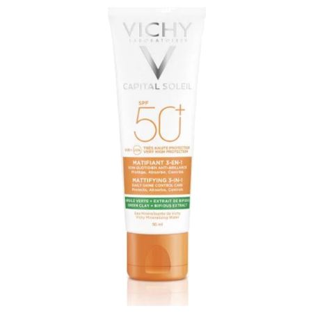 Vichy Capital Soleil Matifiant SPF50+ 3 en 1, 50 ml