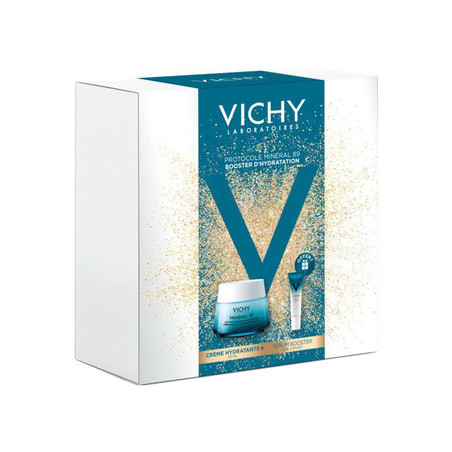 Vichy Coffret Protocol Mineral 89 Crème Hydratante + Sérum Booster Offert, 50 ml + 10 ml