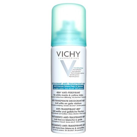 Vichy deodorant antitransp antitrace aero, spray de 125 ml