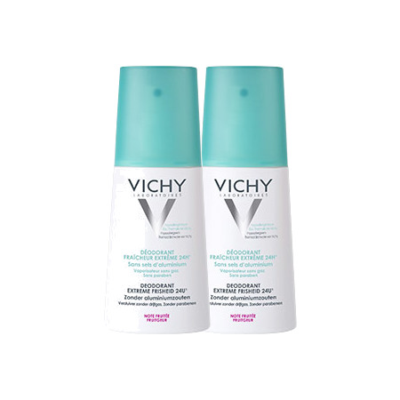 Vichy déodorant ultra-frais 24h parfum fruité 100 ml