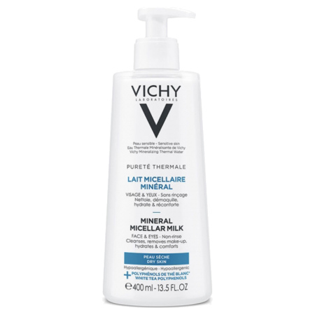Vichy Lait Micellaire Minéral, 400 ml