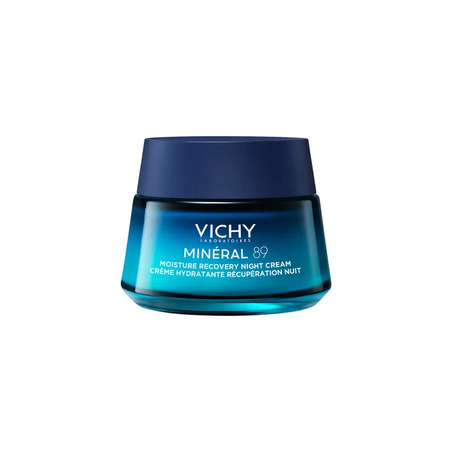 Vichy Minéral 89 Crème Hydratante Récupération Nuit Mélatonine, 50 ml
