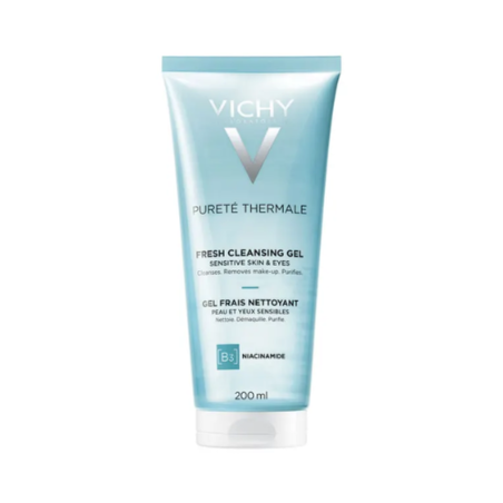 Vichy Pureté Thermale Gel Frais Nettoyant, 200 ml