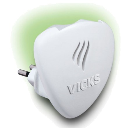 Vicks comforting vapors diffuseur he + 5 recharge