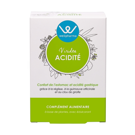 Viridea Acidité, 15 comprimés