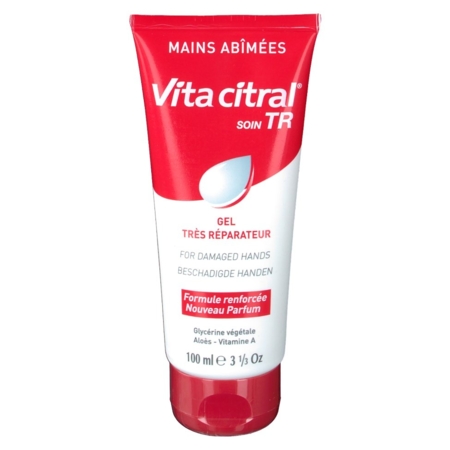 Vita citral tres reparateur gel mains reparateur, 100 ml de gel dermique