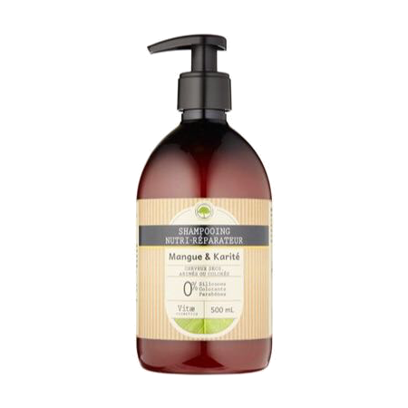 Vitae cosmetics - shampoing nutri-réparateur - mangue karité 500ml