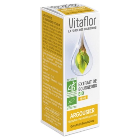 Vitaflor bio extr bourgeon argouiser gouttes, 15 ml