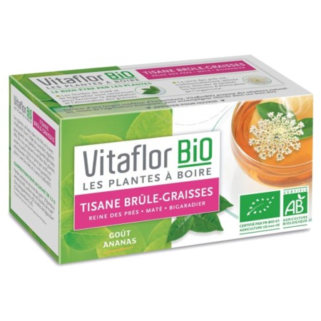 Vitaflor bio tisane brule graisse sachet, x 18