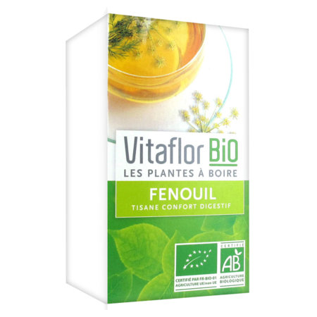 Vitaflor bio tisane fenouil sachet 18