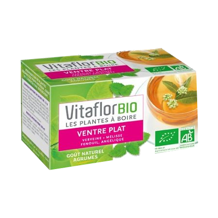 Vitaflor bio tisane ventre plat sachet 18