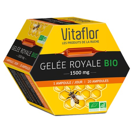 Vitaflor Gelée Royale 1500 mg, 20 ampoules