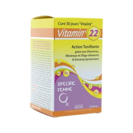 Vitamin 22 Specific Femme, 60 gélules
