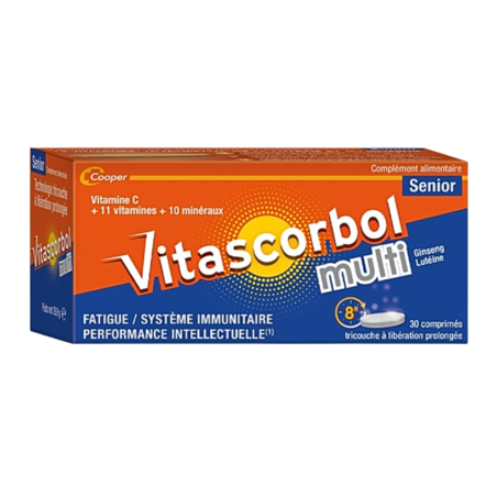 Vitascorbol Multi Senior, 30 comprimés