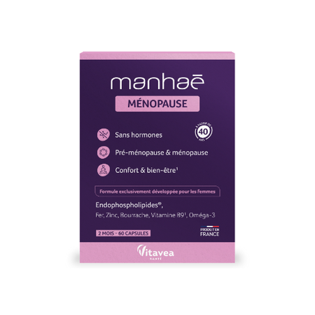 Vitavea Manhaé Ménopause 2 mois, 60 Capsules