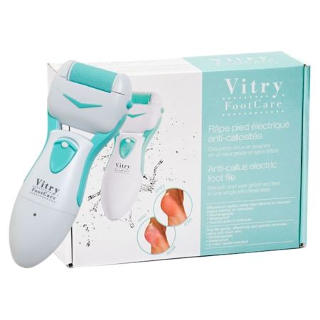 Vitry râpe pieds électrique rechargeable