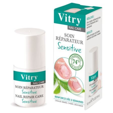 Vitry Soin ongles réparateur sensitive, 10 ml