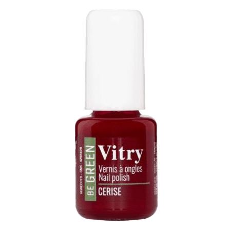 Vitry Vernis ongle Be Green cerise, 6 ml