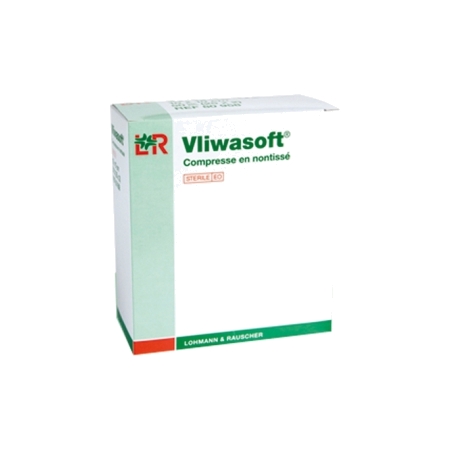 Vliwasoft compresse sterile nt 10 cm x 10 cm, 2 x 10